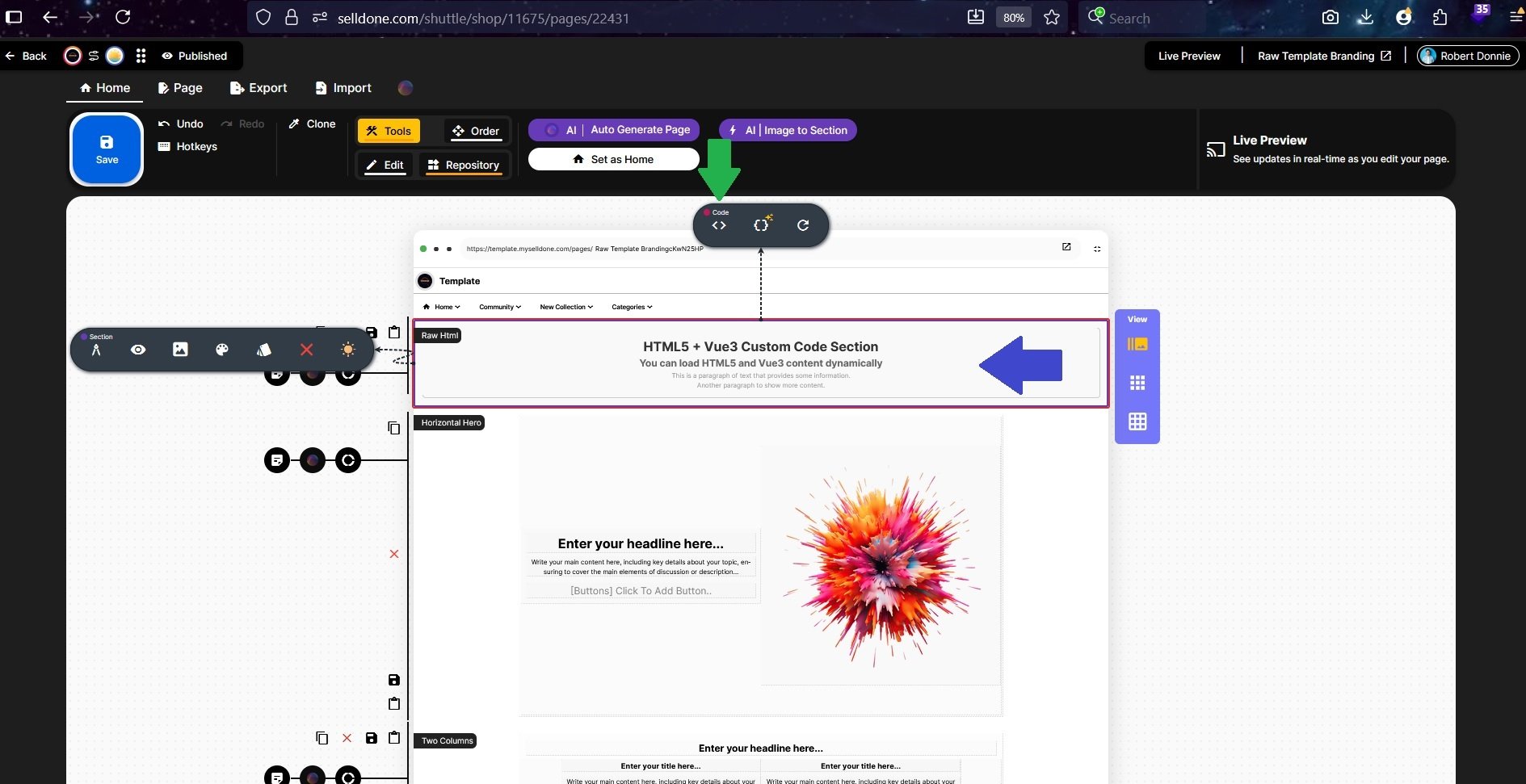 Step 4 &ndash; Copy Paste the ChatGPT Initial Code into the Editor