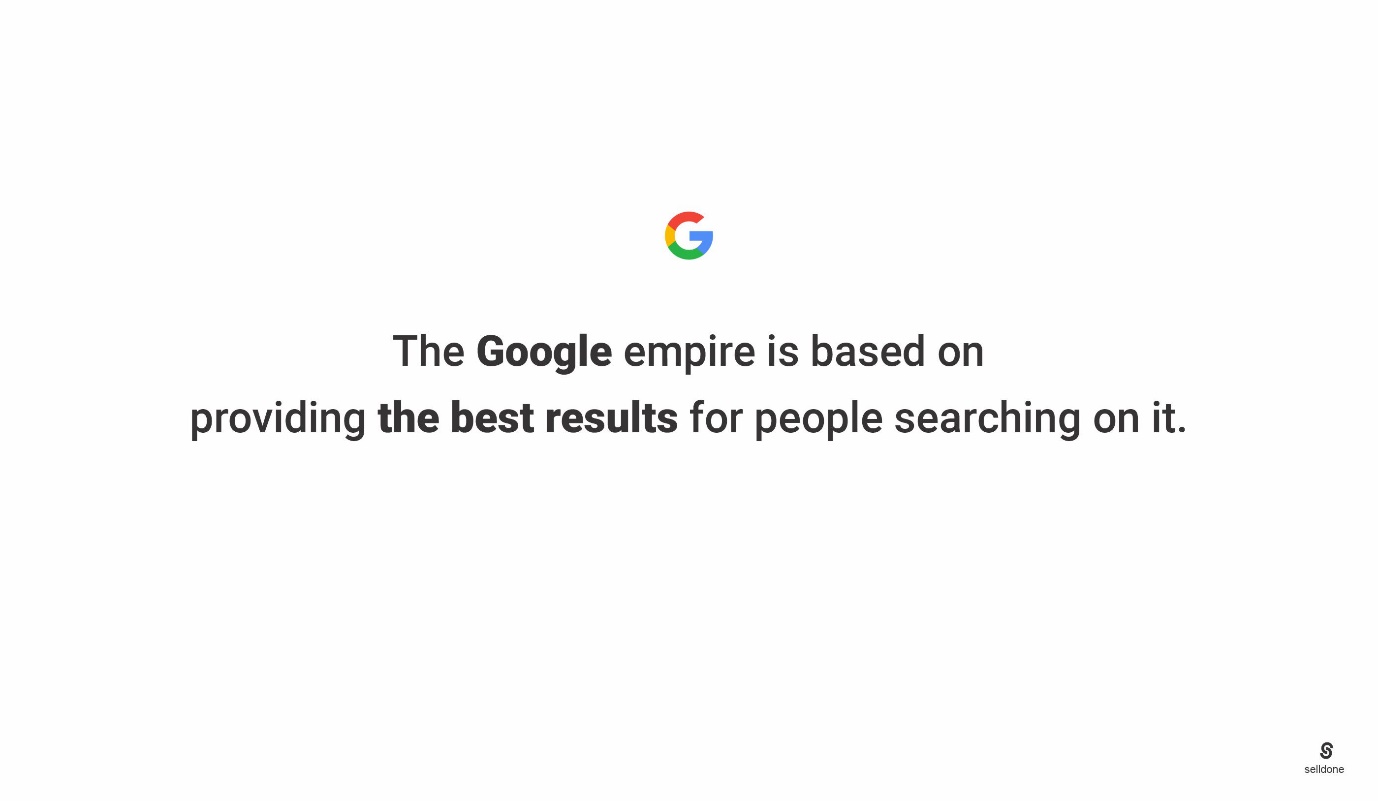 Search engines like Google want to point people toward the most authoritative,