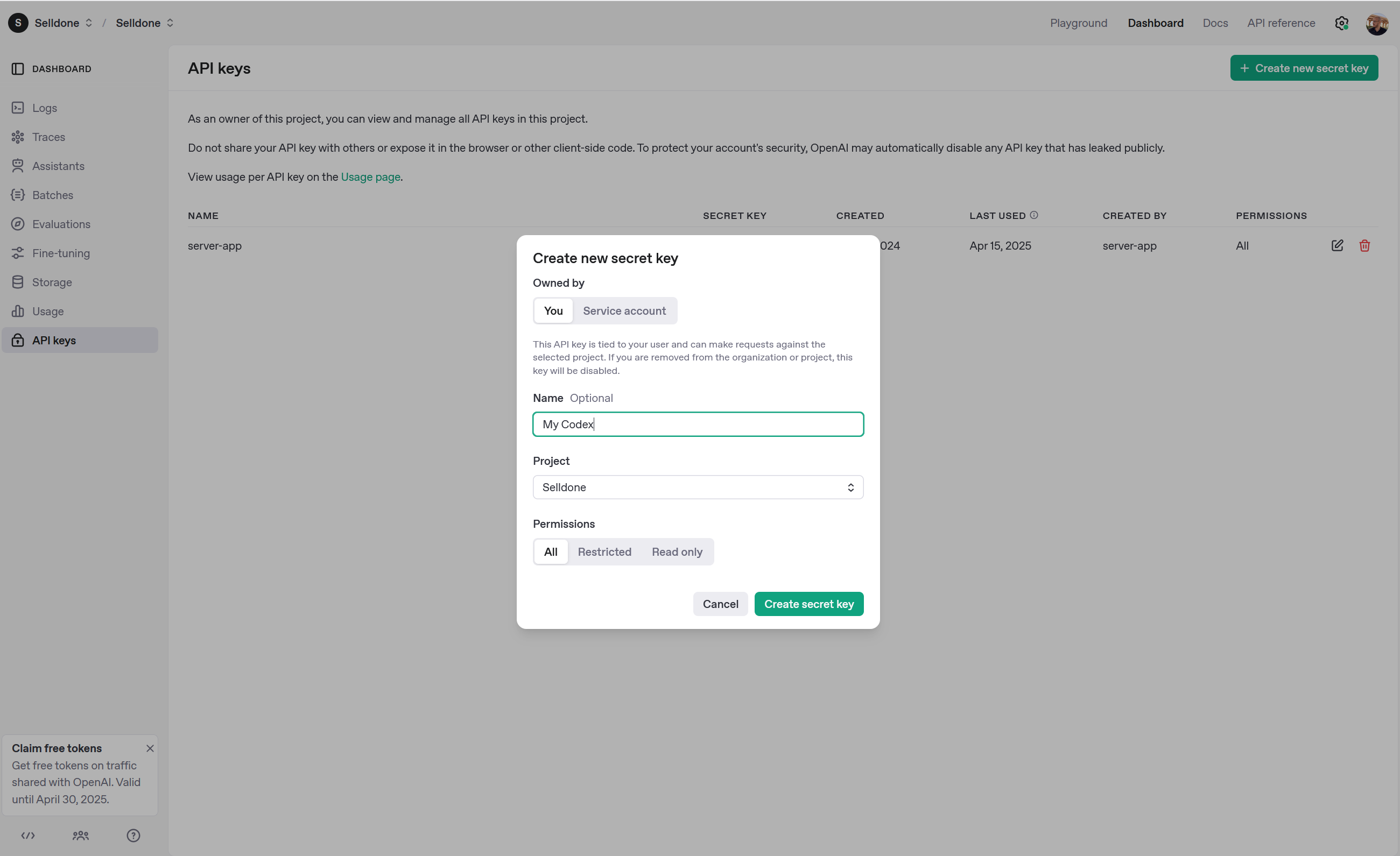 Get Open AI API Key