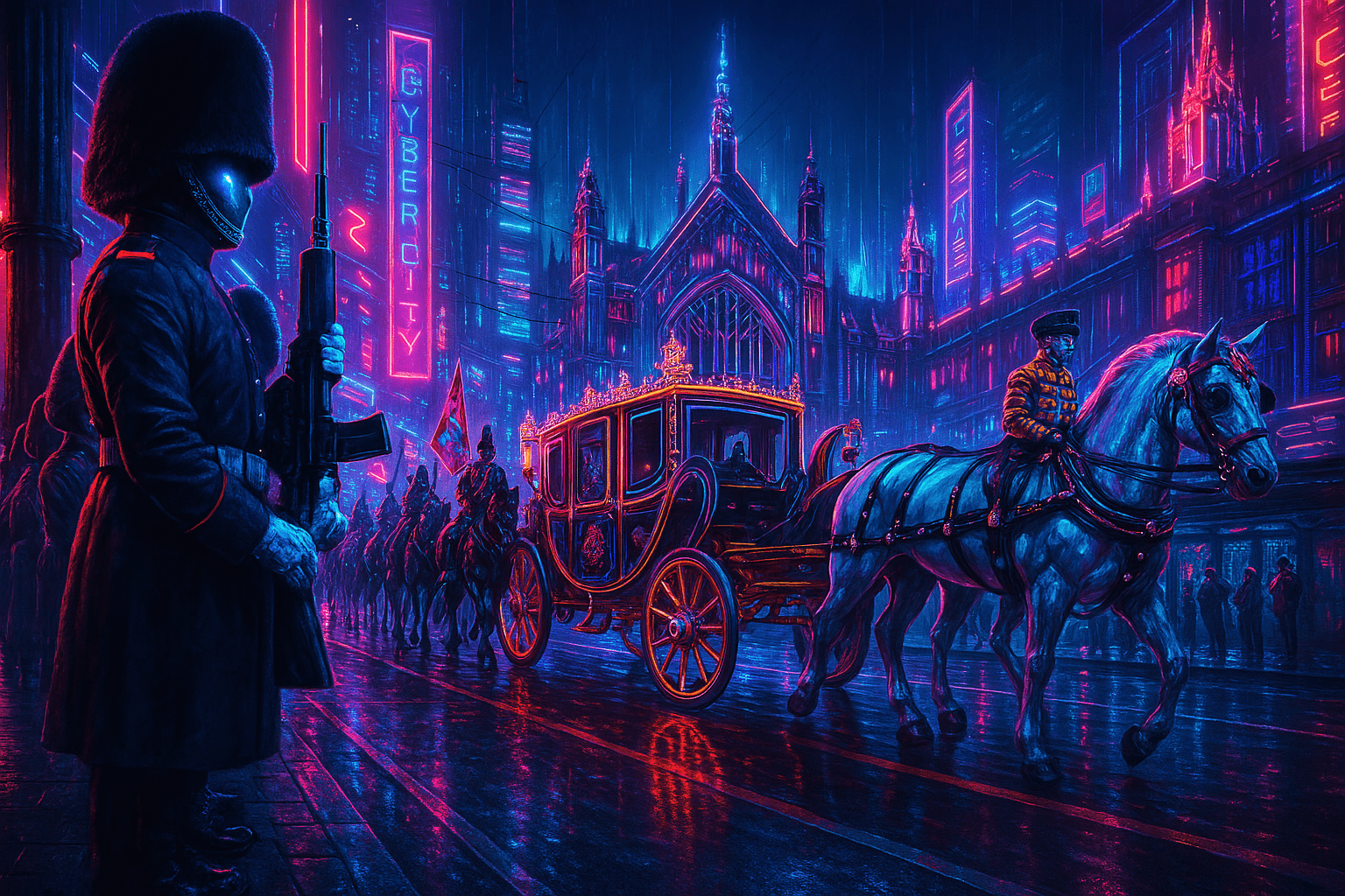 OpenAI ChatGPT4.5 - Cyberpunk Style