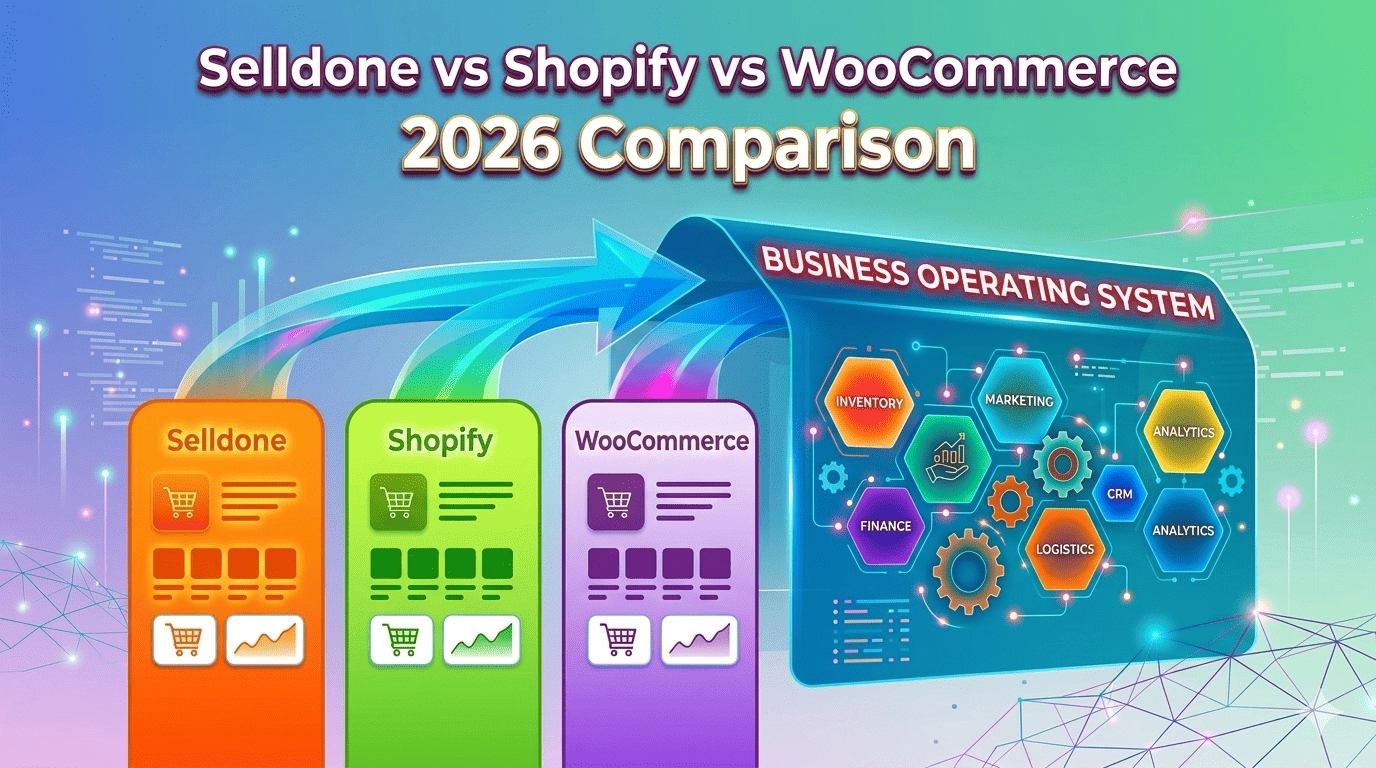 Selldone vs Shopify vs WooCommerce: Why the Future of E-Commerce Is a Business Operating System