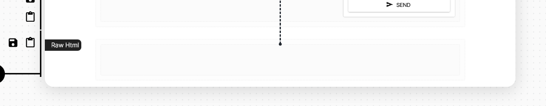 As you can see, I mistakenly entered the code in the HTML…