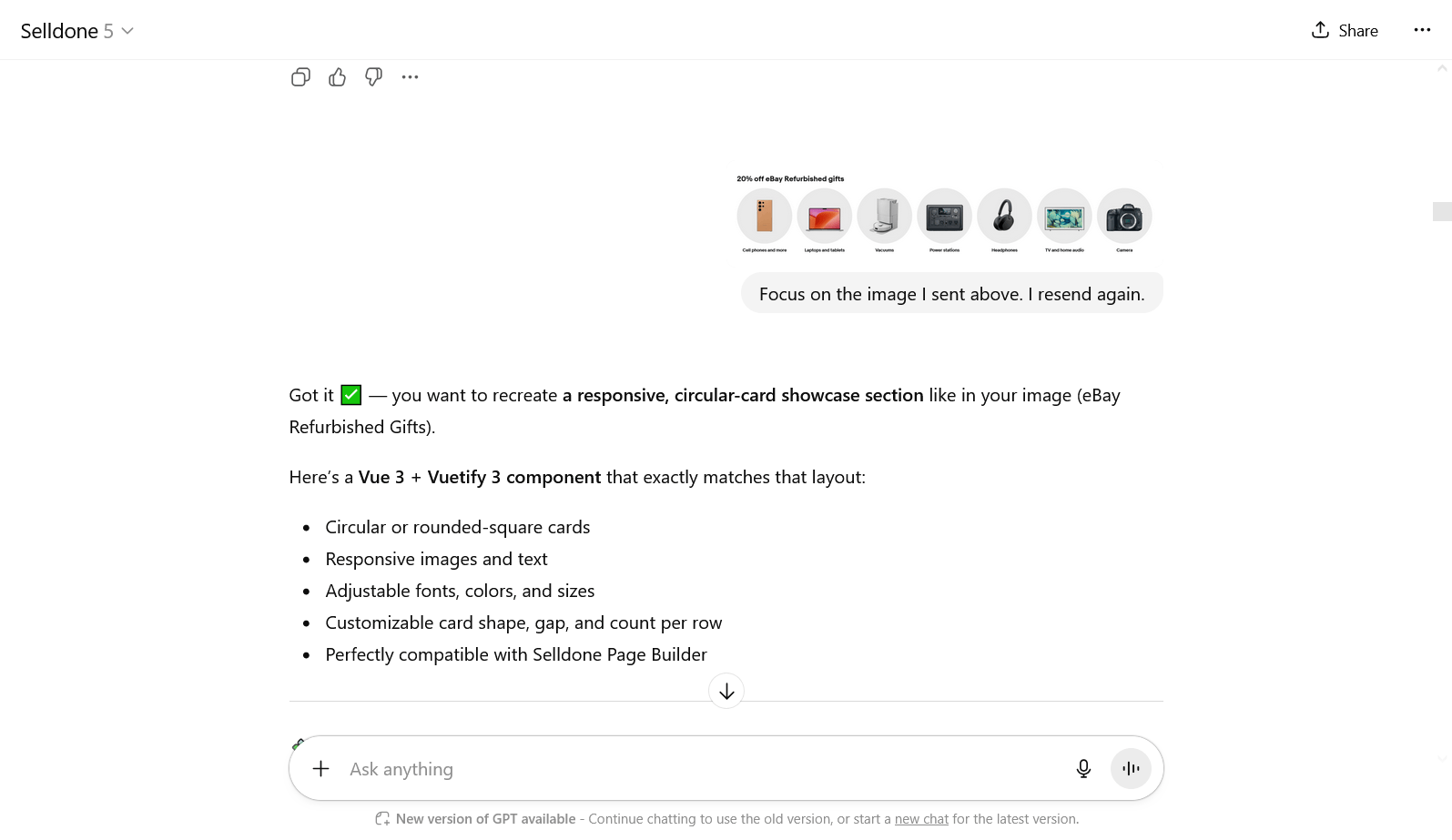 Now ChatGPT will start over and generate new code. This version won&rsquo;t&hellip;