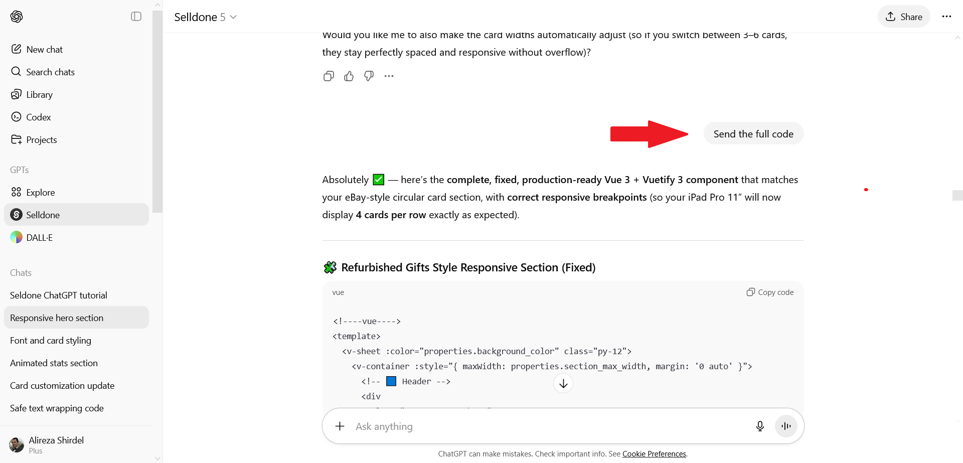 Often, at the end of its message, ChatGPT recommends additional settings you&hellip;