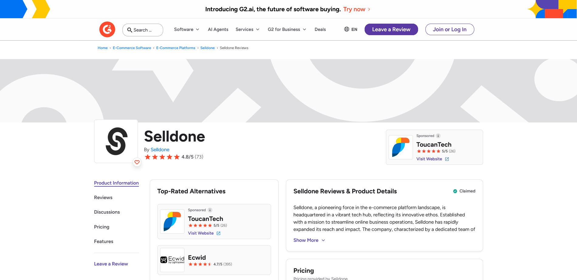 Feedback from G2 users has helped us prioritize performance optimizations, clearer configuration…