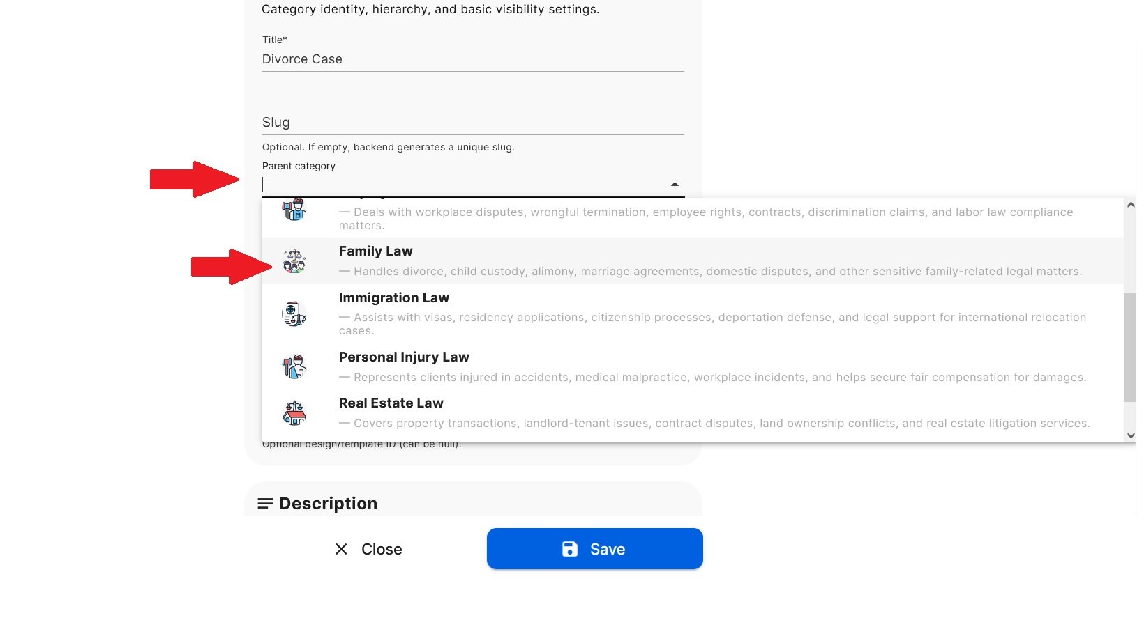 Order: Determines display position. Lower numbers appear first. If set to 1,…