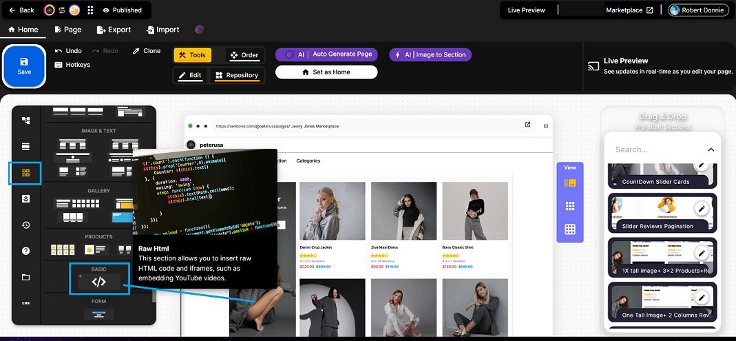 Your new section is live, fully styled, and mobile-ready.
