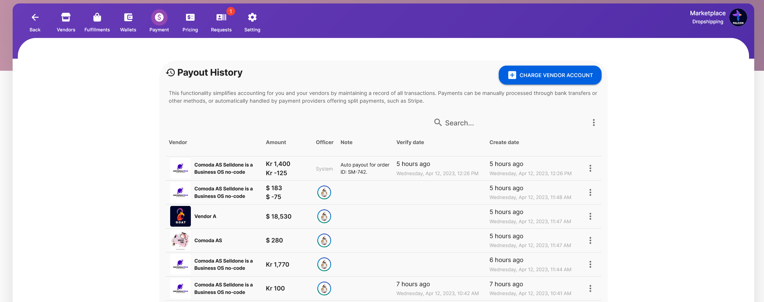 You always have the option to make payouts via direct transfer, such…