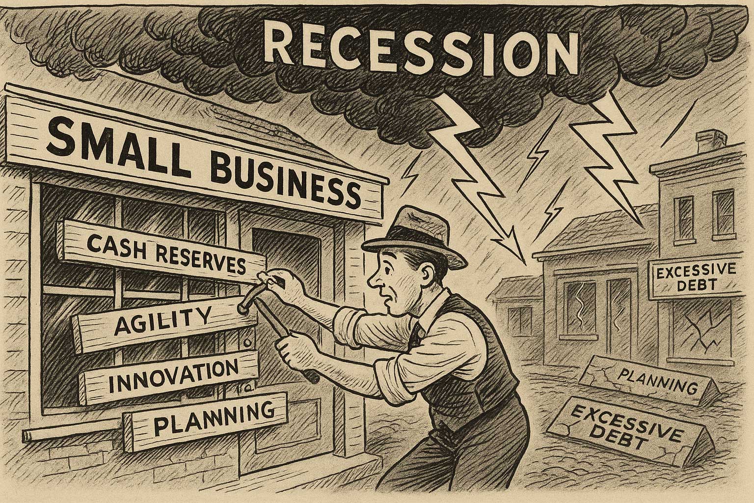 Main Street Realities: Small Businesses in Recession (Threats and Opportunities)