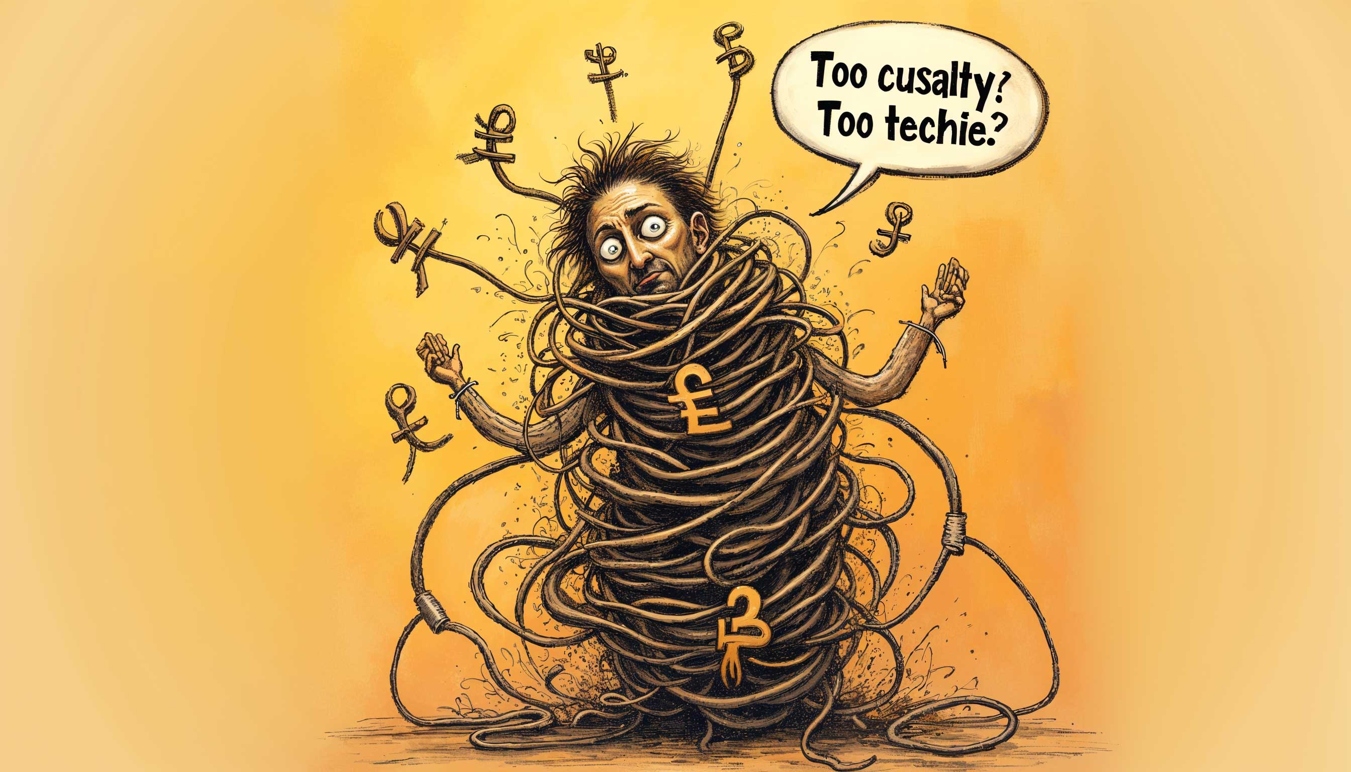 Budget meltdown and tech tangle—starting small doesn’t have to look like this!