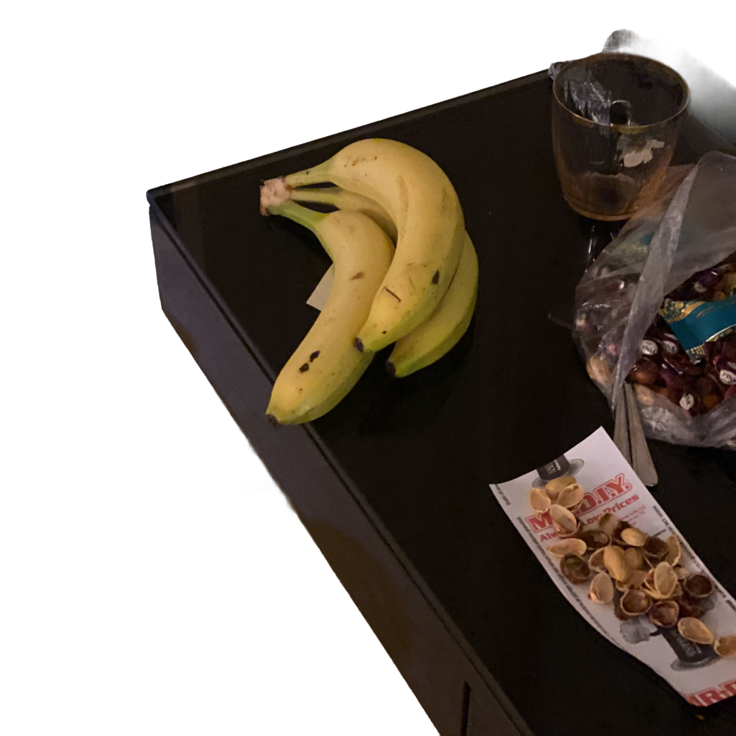 Fresh Ripe Yellow Banana Bunch