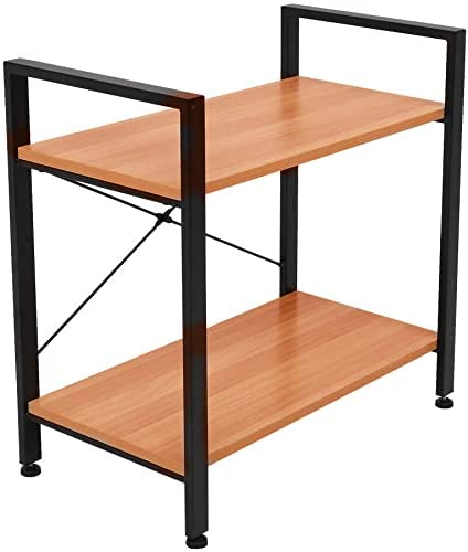 MNEETRUNG: This industrial bookshelf is a terrific organizer and display decor for