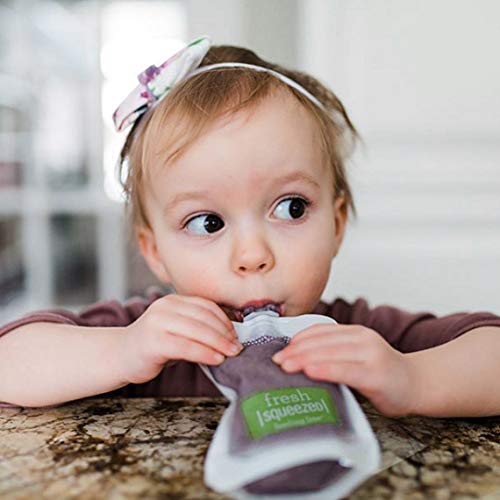 Create on-the-go homemade baby food and toddler snacks in 4 easy steps.
