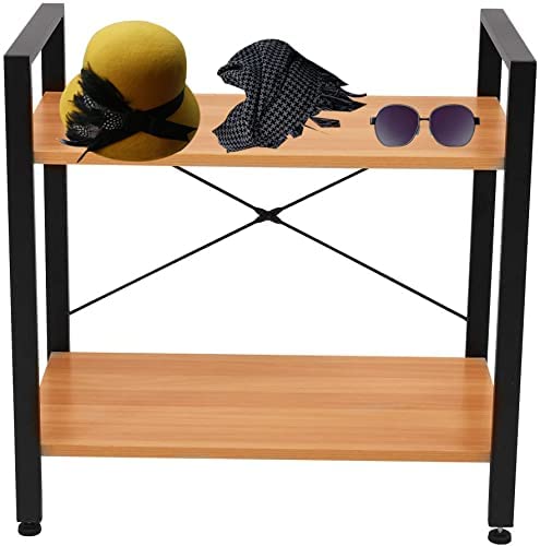 Retro industrial bookshelves keep your house or office neat. 2. Sturdy Construction: