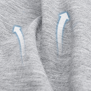 Breathable and cooling coverThis body pillow, made of elastic jersey fabric, will not scratch or bother your skin, even if you have allergies or sensitive skin. It's very soft and dense, making it ideal for cuddling, and it's cooler than velvet.
