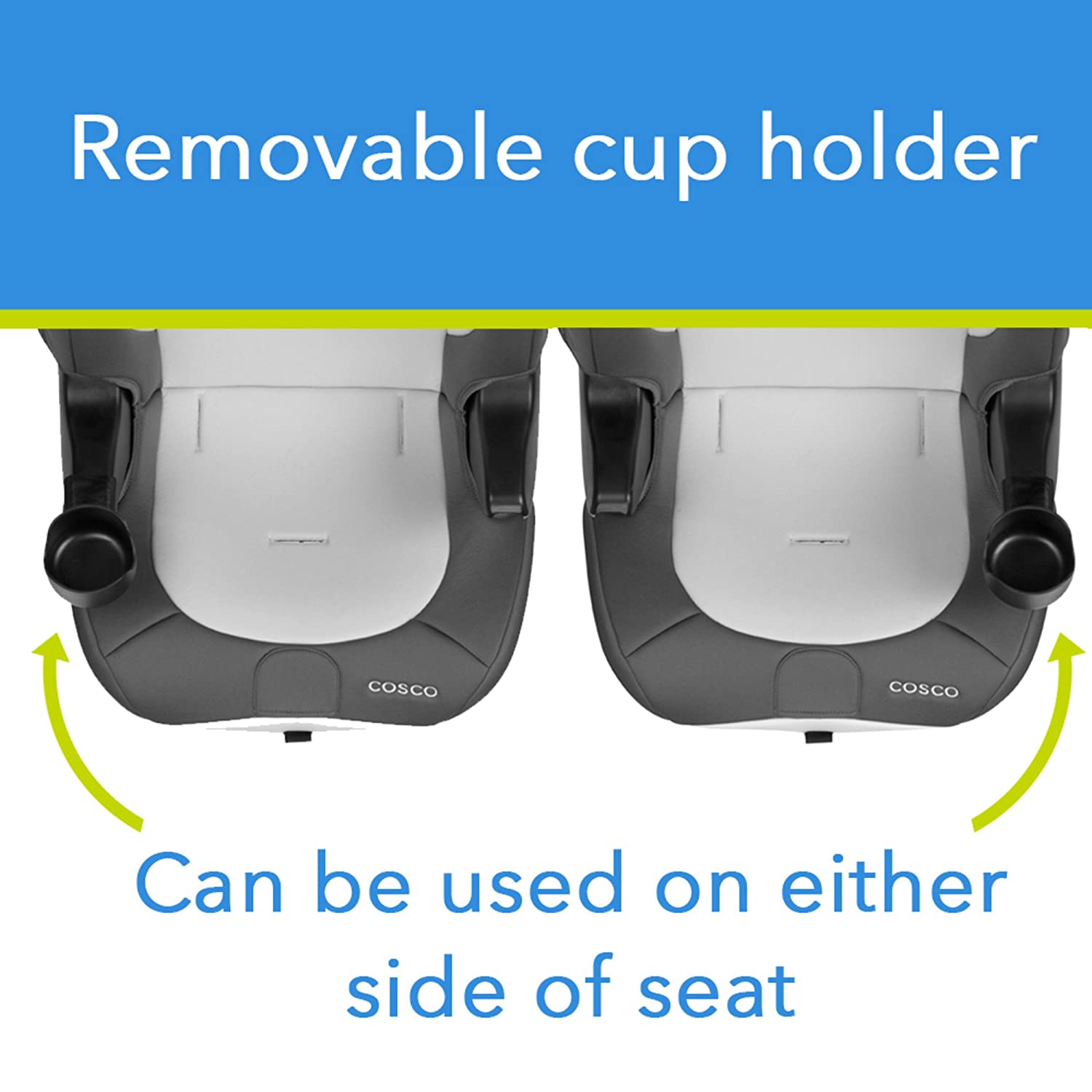 This lightweight seat is easy to transport from car to car and…