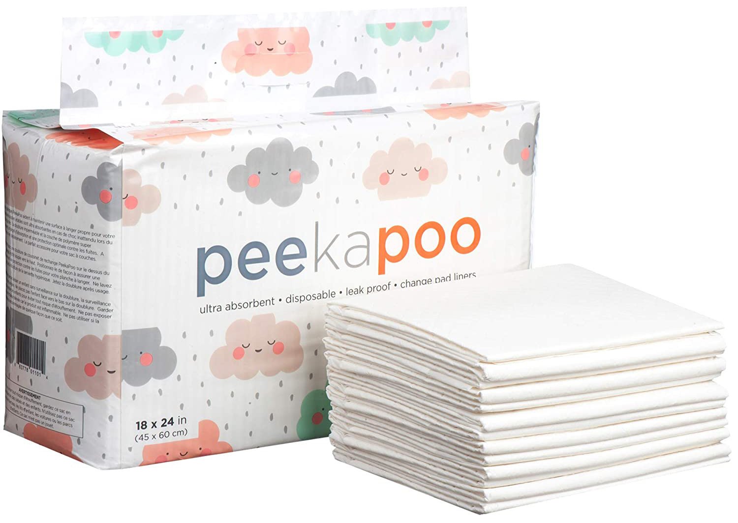 PeeKaPoo change pad liners help keep your baby's changing surface clean. Forβ¦