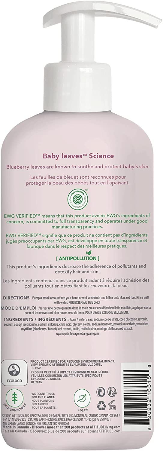 It gently cleanses while nourishing his fragile skin. This cleanser is