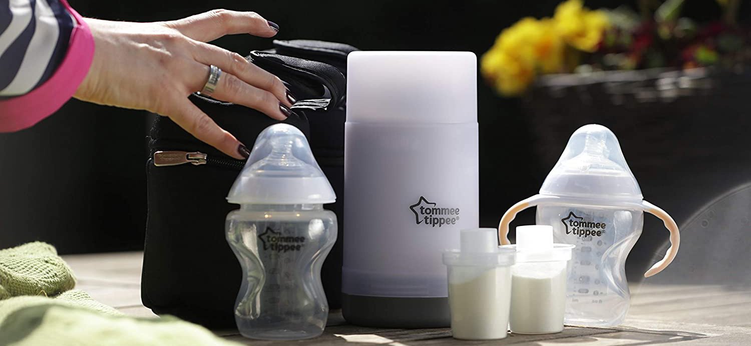 The small shape of the bottle allows baby to be closer to…
