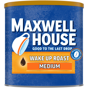 30.65 oz. canister Maxwell House Medium Roast Wake Up Roast Ground Coffee