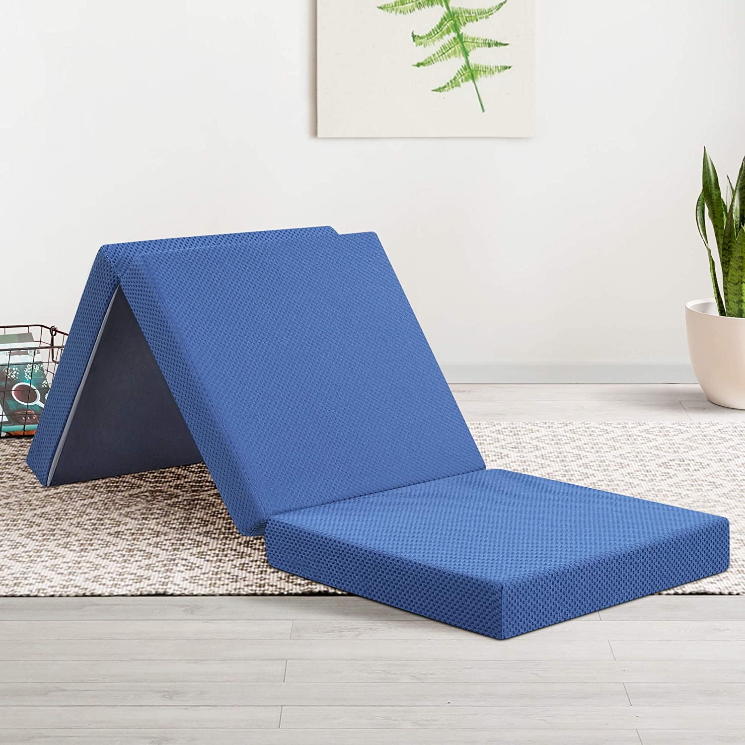 Extra Floor Seating via Folding Up4 in. thick (1. 5 in. dura