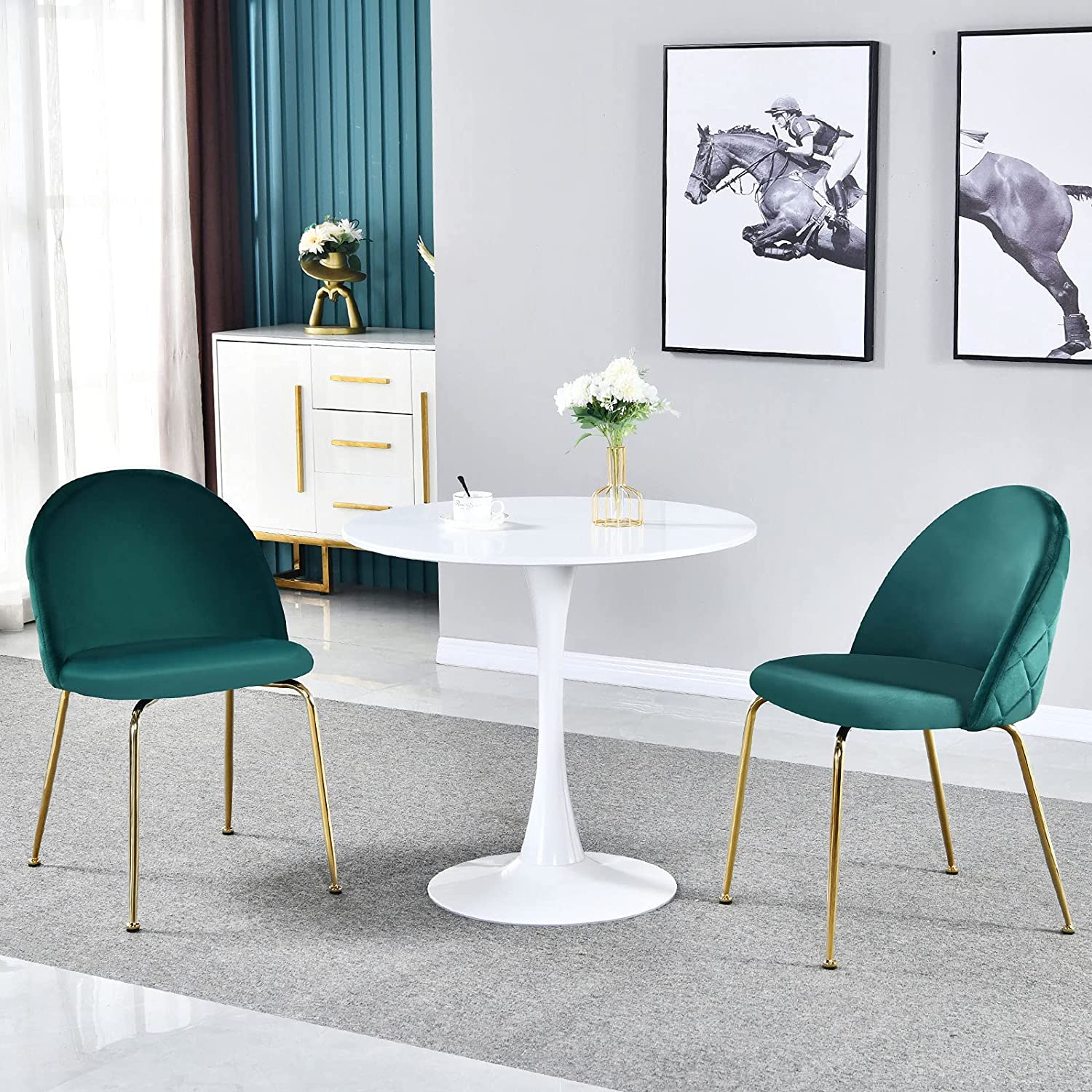 Modern Round Dining Table by HAYOSNFO
