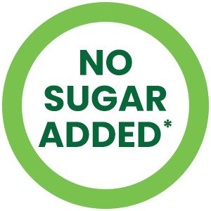 *Contains no added sugar or high-fructose corn syrup.This is not a low-calorie meal. Sugar and calorie content can be seen in the nutrition information.