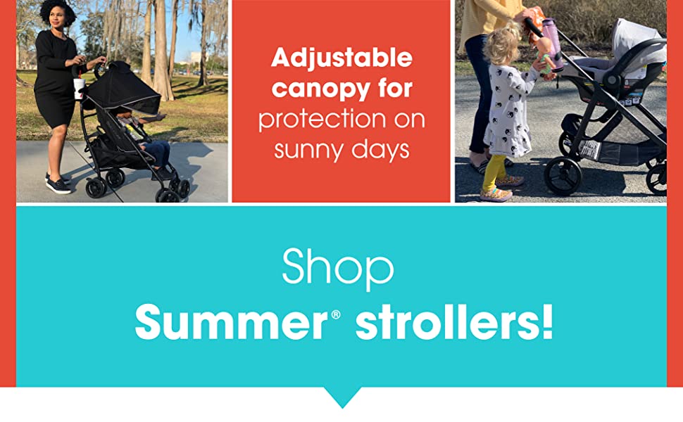 Summer Infant's 3Dlite+ Convenience Stroller is a superior lightweight stroller for everyday…