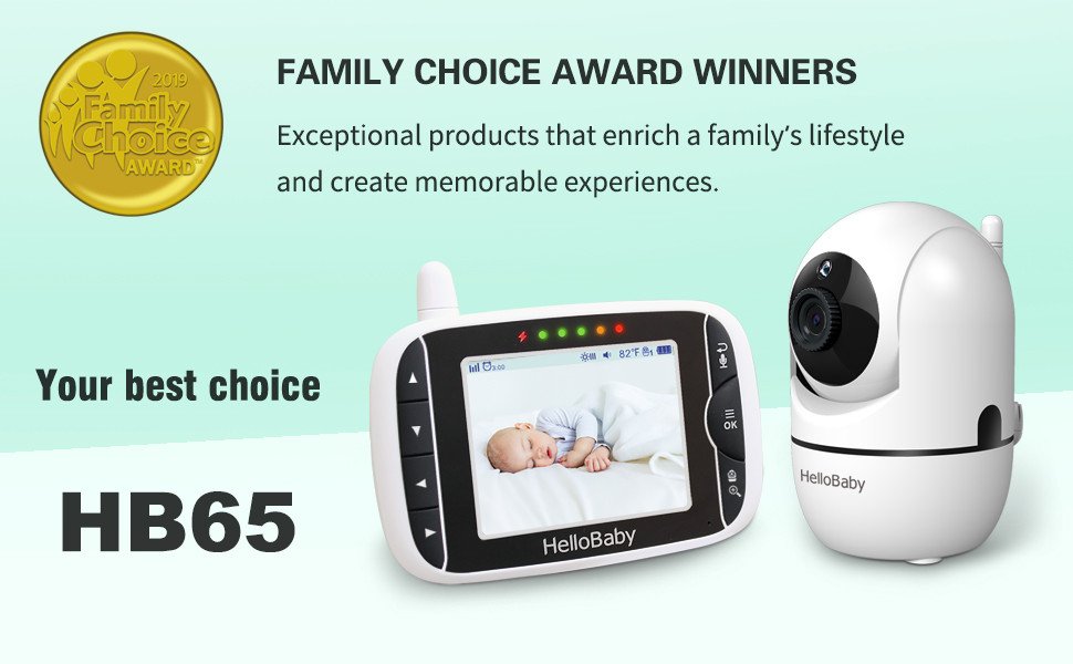 HB65 HelloBaby Video Baby Monitor