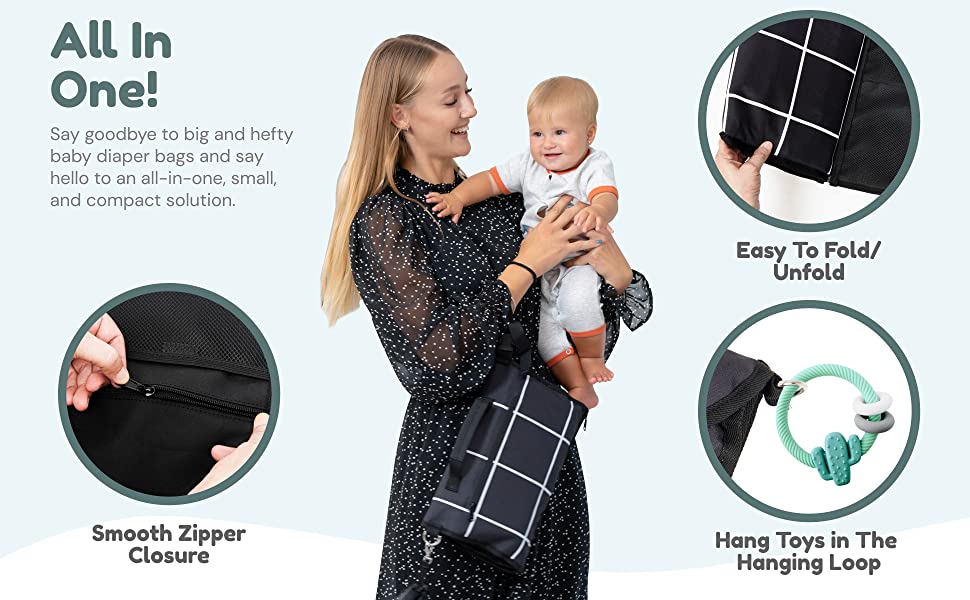 Our travel changing pad is composed of PEVA and polyester, and itβ¦