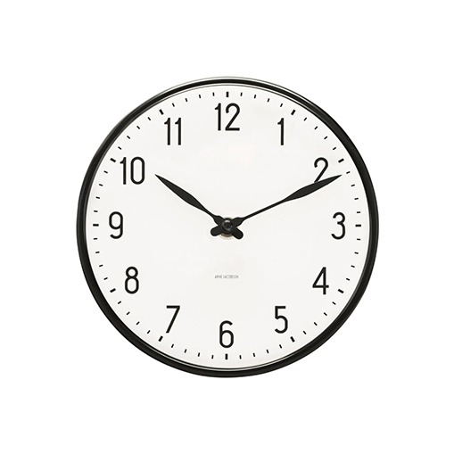 Brushed Metal Wall Clock
