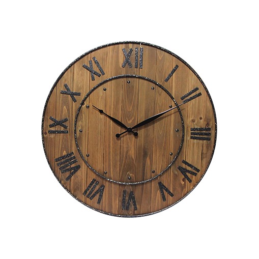 Wood Finish Wall Clock