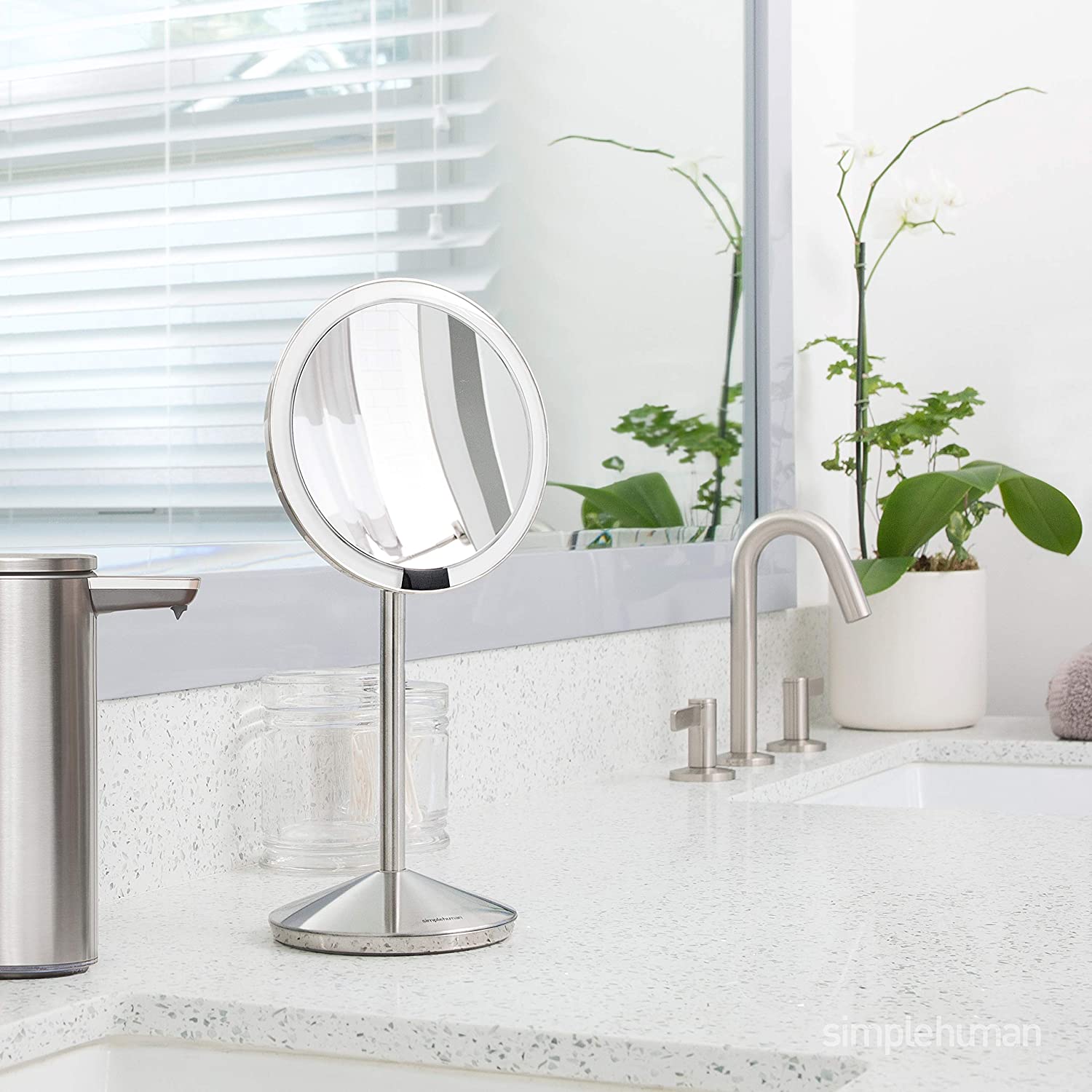 Simplehuman Sensor Mirror ST3004 Mini 10X Magnification Tru-Lux Light System 2024