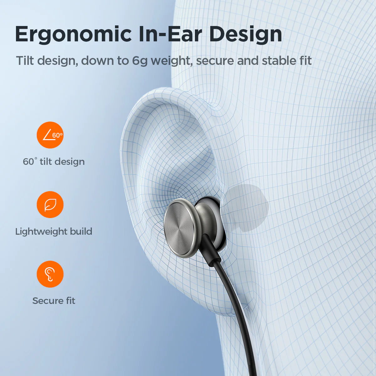 Name: Wired EarbudsModel: JR-EW03Name: Joyroom Wired EW03Color: dark gray/silverType: in-earSpea…