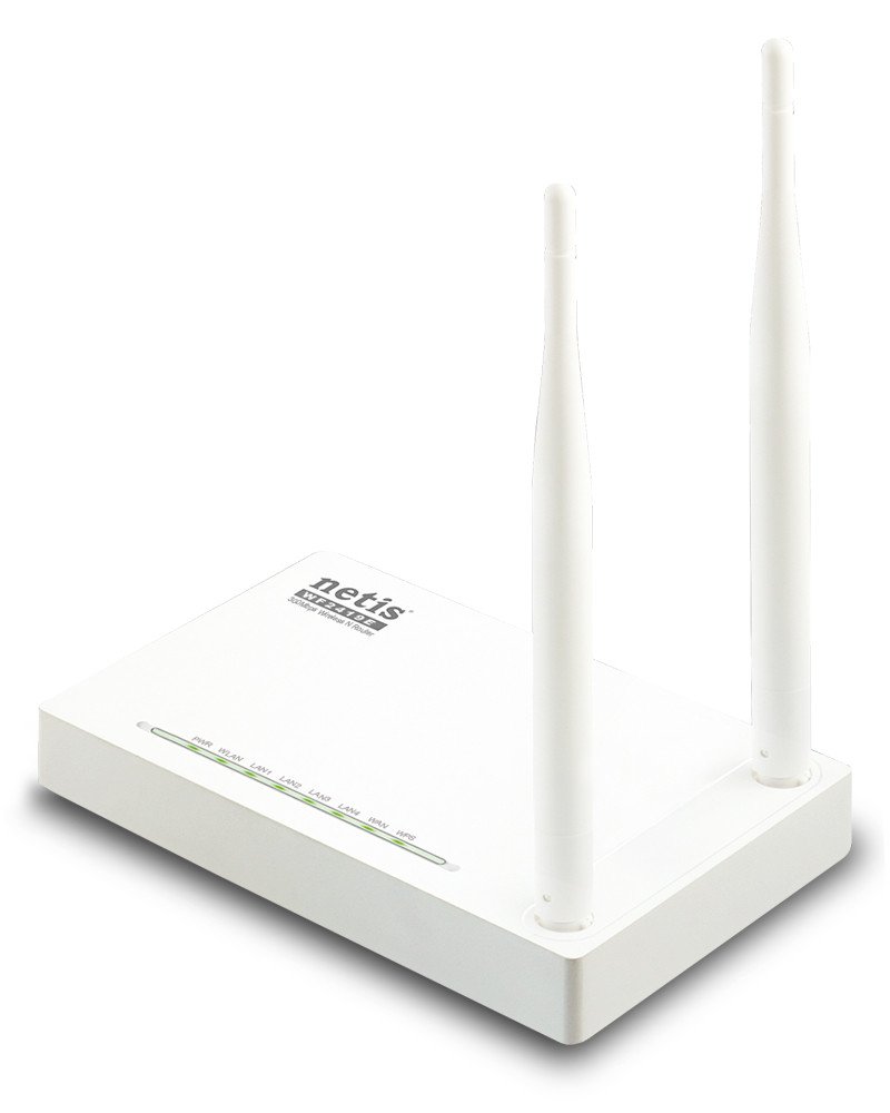 he netis router WF2419E offers 300Mbps high speed to connect your computers, smartphones, wireless cameras and other Wi-Fi devices. Bundled with two 5dBi high gain antennas, it ensures a better wireless coverage and allows you to enjoy the wireless freedom anywhere around your home, ideal for faster downloading, Internet calling and HD video streaming.