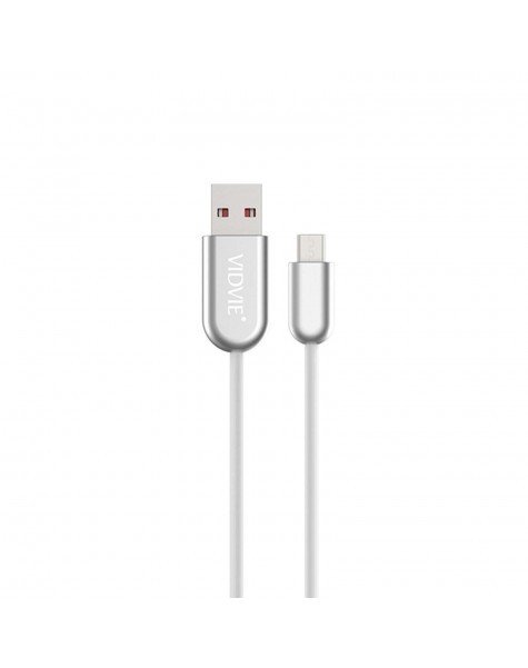 Charging cable, with micro USB port, compatible with all android phones for faster charging, also enables high speed data transmission, Output of 2.4Amp, soft and flexible cable for more durability, tangle free wire for comfortable use, comes in both red and white colour, length of 100cm, the material used is resistant to weathering, chemical rotting, corrosion, shock and abrasion Quick charge and Data Transfer enables this cable to facilitate faster charge and quick data transmission. Flexibility Highly durable. Easy to connect Used for charging mobile. Easy to use and carry. Universal Compatible Smartphones, Tablets, Power Bank and More.