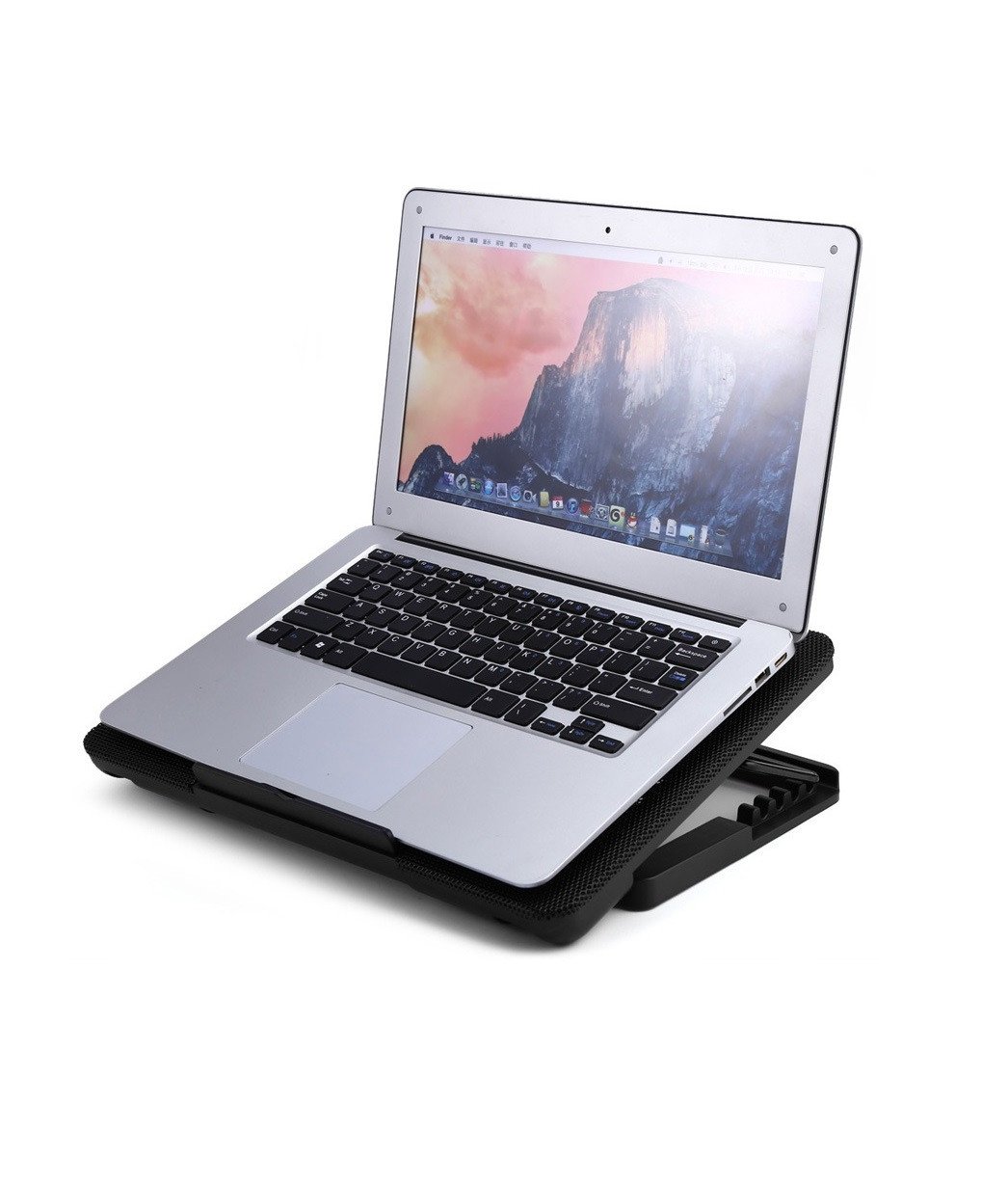 A2 Laptop Cooling Pad is a lightweight, compact laptop cooling pad that is designed to deliver both effective cooling as well as portability to your laptop. Two silent fans and the mesh surface provide a chill mat for your overheating laptop. Whether you're at home, school, or work, it will provide your laptop with the airflow to keep your system running at its best.