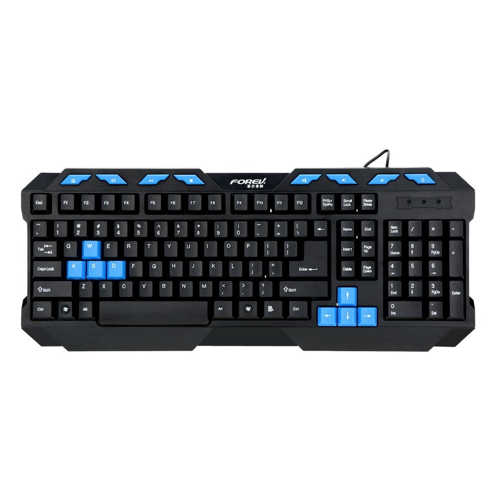 8 multimedia shortcut keys provide you convenience to go to an easy and fast operation. Unique design allows you to feel excellent hand and gaming experience writing and cool.