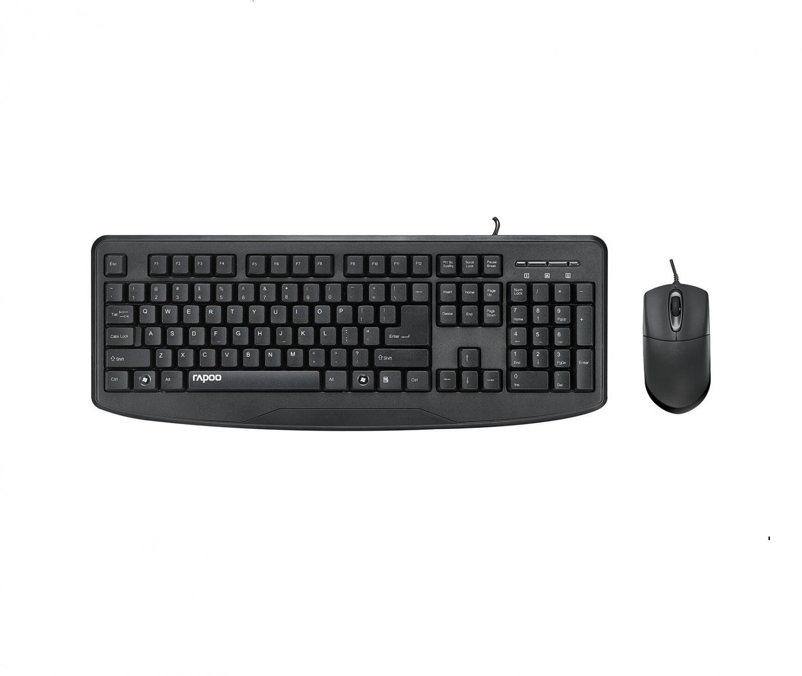 Easy installation;Full-size, ambidextrous design;Comfortable typing;Spill-resistant design