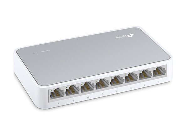 





 	8 10/100Mbps auto-negotiation RJ45 ports, supports auto MDI/MDIX
 	Green Ethernet technology saves the power up to 60%
 	IEEE 802.3x flow control provides reliable data transfer
 	Plastic case, desktop design
 	Plug and play, no configuration required























