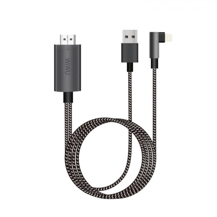 
 	Wiwu Model Number:charging cable Place of
 	Origin:Guangdong, China (Mainland)
 	Use:Mobile Phone USB
 	Type:Standard
 	Product Name:Mobile phone to TV cable HD MI cable
 	Package:retail box
 	Connector:HDMI, USB, Lightning OEM/ ODM
