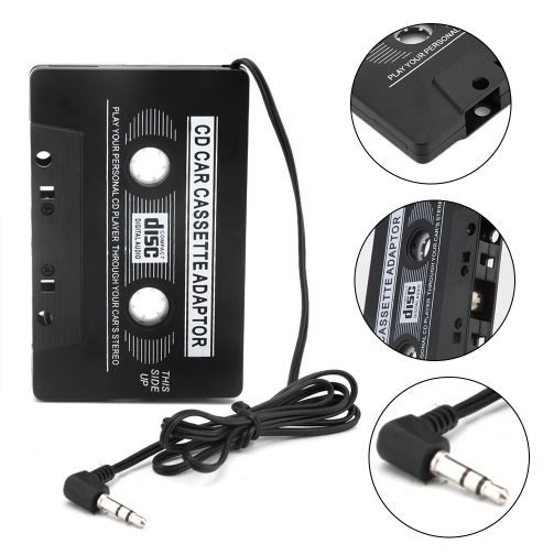 

 	100% brand new and high quality.
 	Inexpensive way to listen to your music through your car speakers.
 	Allows you to play CD, MP3 players through your car's cassette deck.
 	Plugs directly into your portable player.
 	Powered by your car's electrical system.

