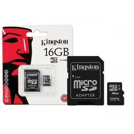 In capacities ranging from 8GB–32GB, microSDHC cards offer higher storage for more music, more videos, more pictures, more games — more of everything you need in today’s mobile world. The microSDHC cards allow you to maximize today’s revolutionary mobile devices. Kingston’s microSDHC cards use a speed “class” rating that guarantees a minimum data transfer rate for optimum performance with devices that use microSDHC.

Class 10 — minimum data transfer rates of 80MB/s. Great for point-and-shoot cameras, game consoles and other devices with SDHC support.

Identical in physical size to a standard microSD card, microSDHC cards are designed to comply with SD card Specification and are only recognized by microSDHC host devices. They can be used as full-size SDHC cards when used with the included adapter. 2 To ensure compatibility, look for the microSDHC or SDHC logos on host devices (e.g., phones, tablets and cameras).

Wherever you find yourself in the mobile world, you can rely on Kingston’s microSDHC cards.