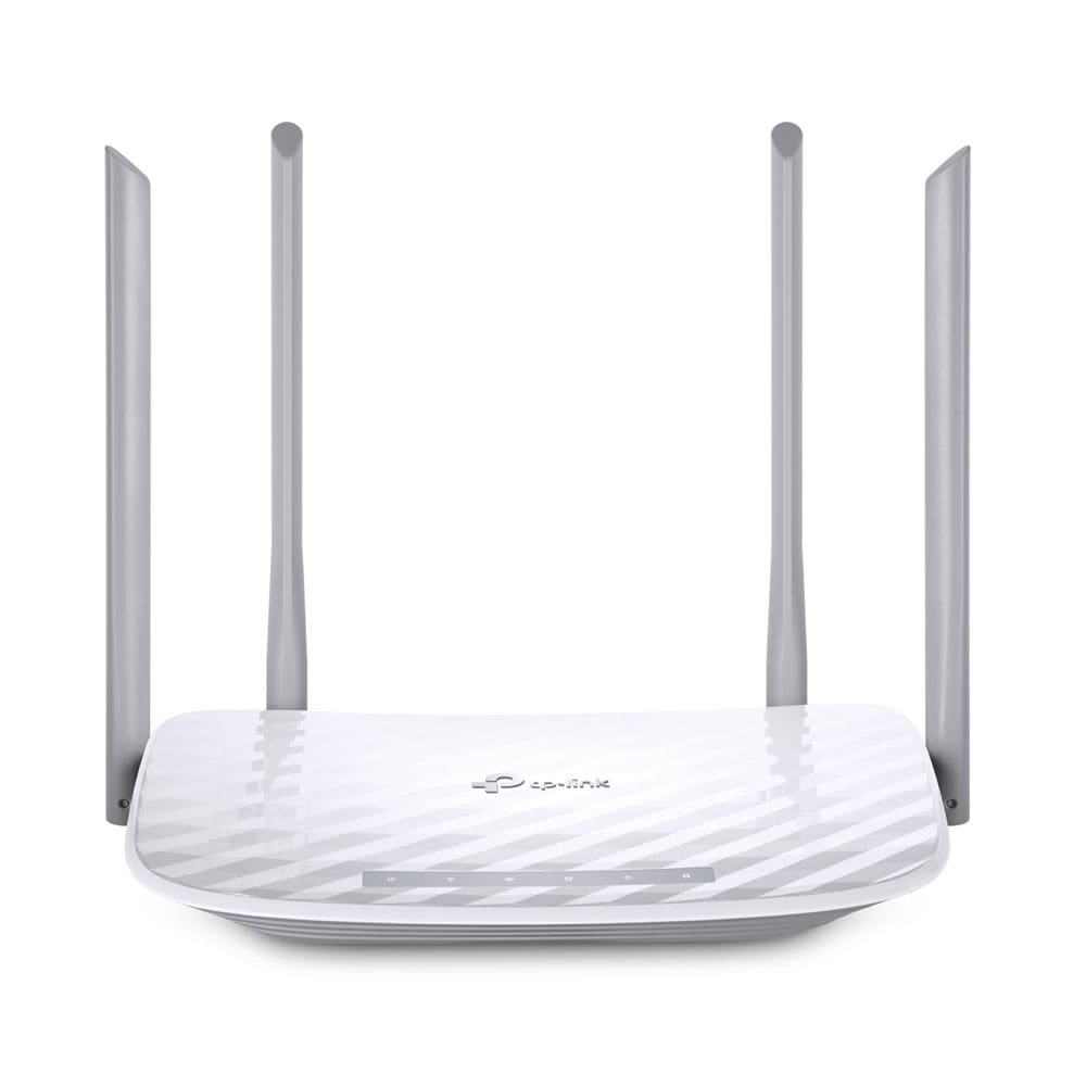 
 	Supports 802.11ac standard
 	Simultaneous 2.4GHz 300 Mbps and 5GHz 867 Mbps connections for 1200 Mbps of total available bandwidth
 	4 external antennas provide stable wireless connections and optimal coverage
 	Easy network management at your fingertips with TP-Link Tether
 	Supports IGMP Proxy/Snooping, Bridge and Tag VLAN to optimize IPTV streaming
 	Supports Access Point mode to create a new Wi-Fi access point
