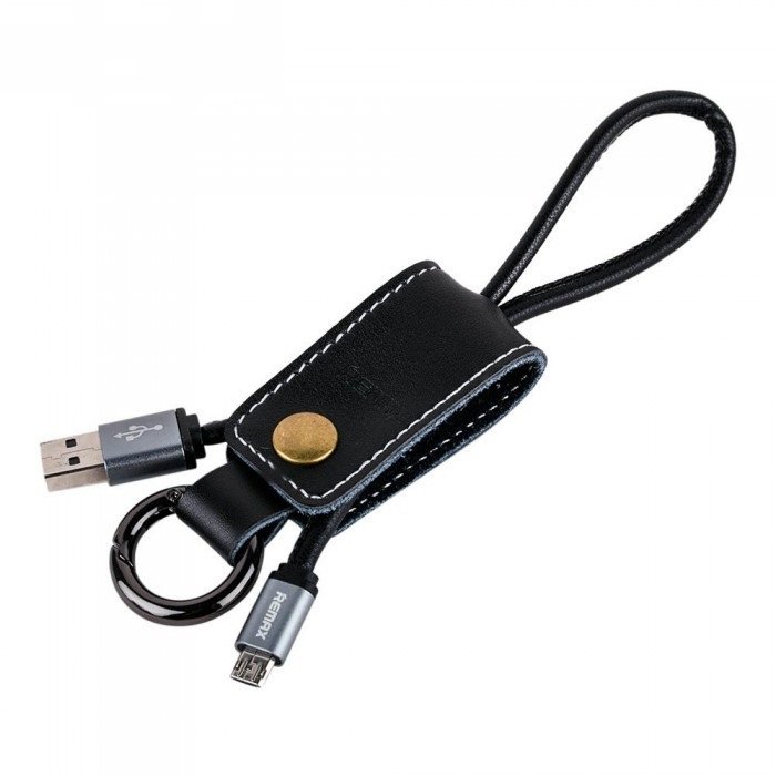 Latest Remax portable for Apple USB charging cable
 	Round metal buckle + Genuine Leather keychain design
 	3.0A high current output, rapid charging
 	Original Remax leather Keychain for Apple Lightning Devices
 	Interface Data Charger Cable for iPhone
 	Cable with Genuine Leather Lanyard