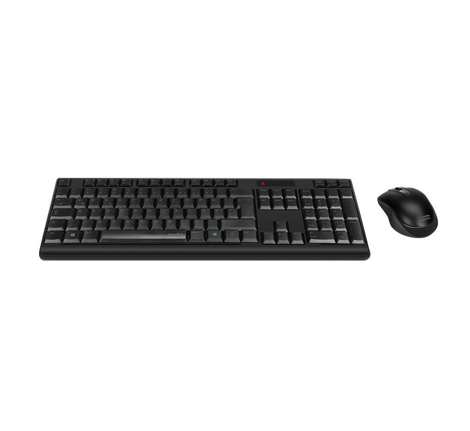 Work, chat and play: the PC is versatile and the NIALA keyboard is designed to meet everyday computing needs. Its clear full-size keyboard layout and flat keys with their great keystroke feel make typing a joy – and they’ll keep on delivering thanks to their robust technology. The deskset is rounded off by the ergonomically optimized 3-button mouse with optical 1,600 dpi sensor and DPI switch.