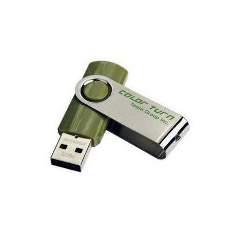 COLOR TURN E902 USB drive is launched by TEAMGROUP with full consideration of capacity, price, and performance. With the COLOR TURN E902, users can store documents, media files, digital photos, and personal emails with its USB2.0 high-speed transfer performance. The appearance and size are absolutely ergonomic and modern. With its metallic swappable design, the consumer will never have to fear of losing the cap again. COLOR TURN is specially designed for the consumer who is looking for affordable, large capacity USB drive that does not look like any other one that's on the market. COLOR TURN comes in three colors: green, purple and brown. With the same size: 55.5(L) by 17.15 (H) by 9.2 (W) mm; and same weight 11g. COLOR TURN is the best choice for a balance of price, look, and performance.