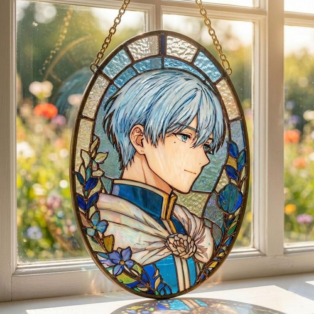How Anime-Inspired Painted Glass Art Can Transform Your Room