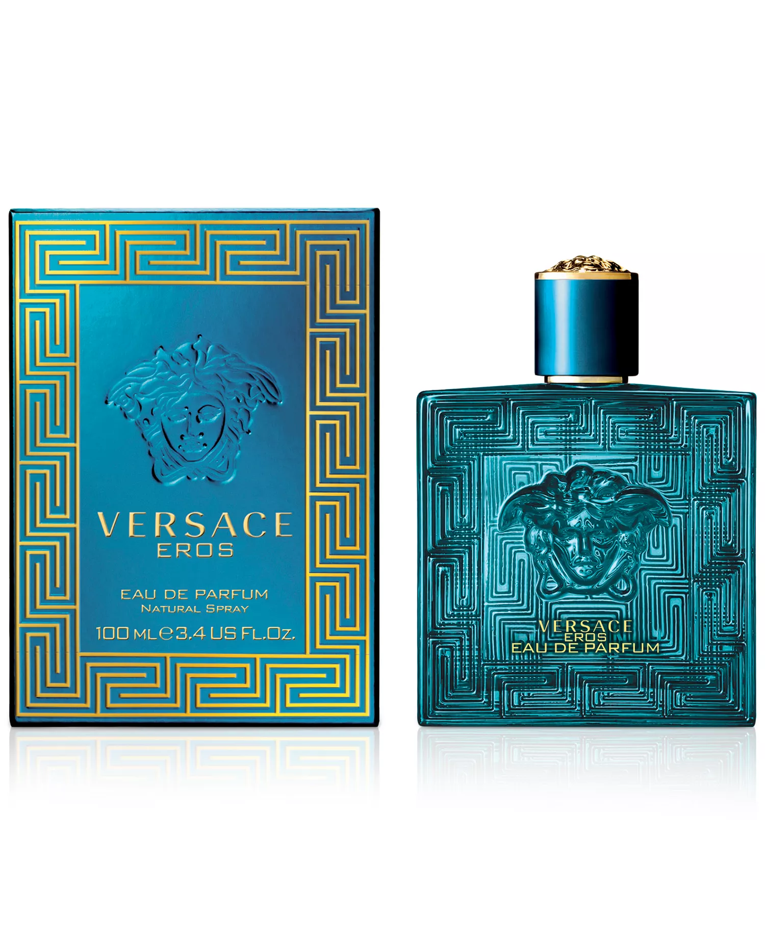 Versace Eros Men 3.4 oz 100 ml Eau De Parfum Spray
