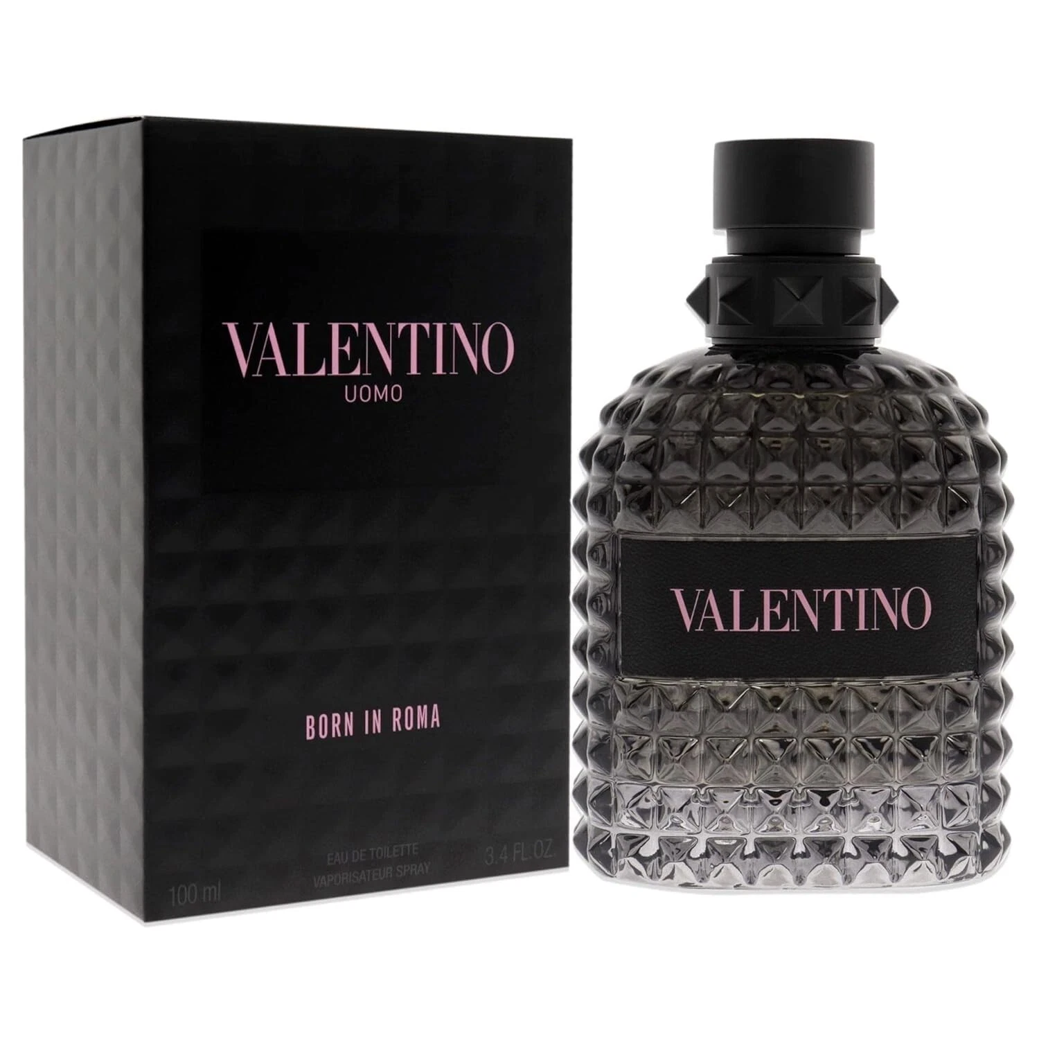 VaIentino Uomo Born In Roma 3.4 oz. Eau de Toilette Spray for Men
